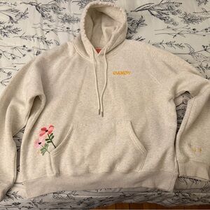 Dandy Worldwide "Gift Giving" Oversized Lux Hoodie in heather gray